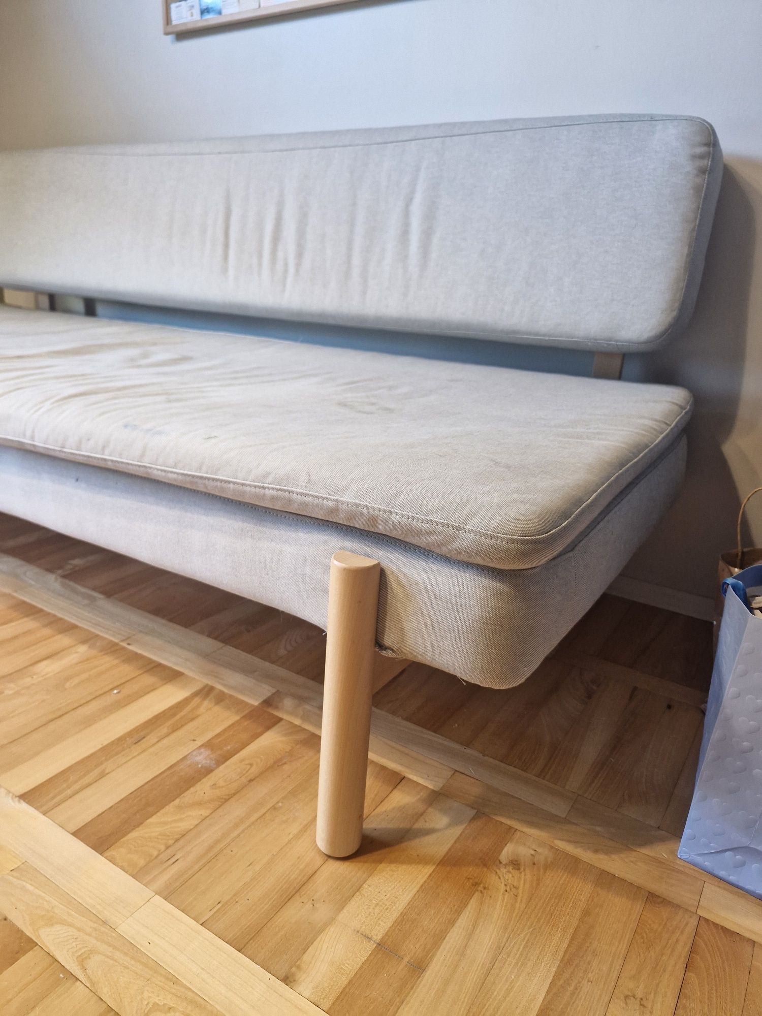 Sofa z Ikei ypperlig, kanapa, szara