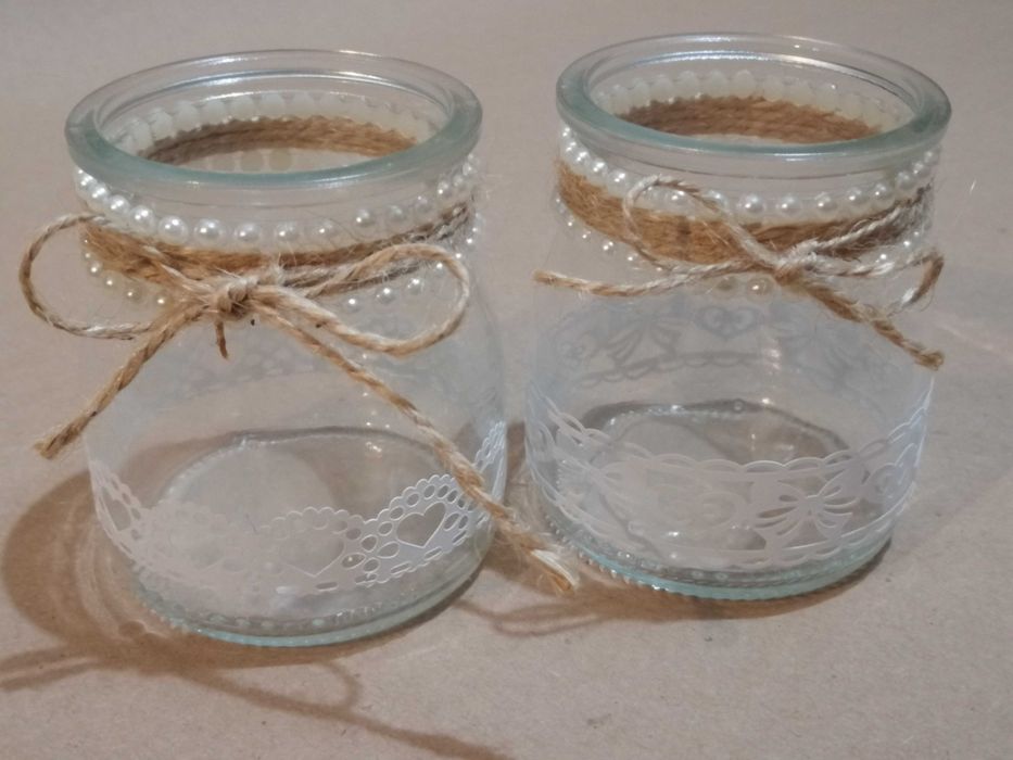 Frascos de artesanato