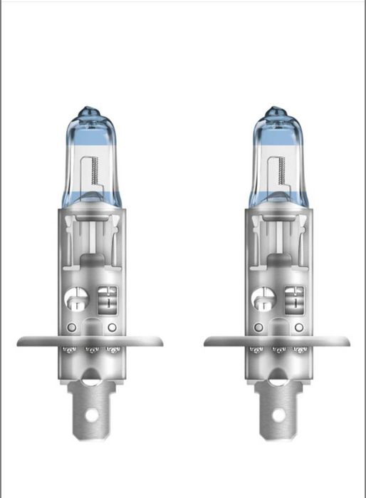 Галогеновая лампа Osram H1, 12V 55W / 2 шт. (КОМПЛЕКТ) +110%
