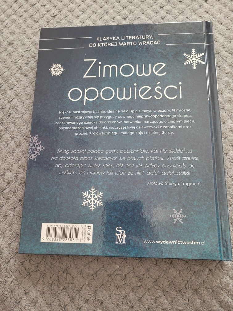 Książka  nowa zimowe opowieści