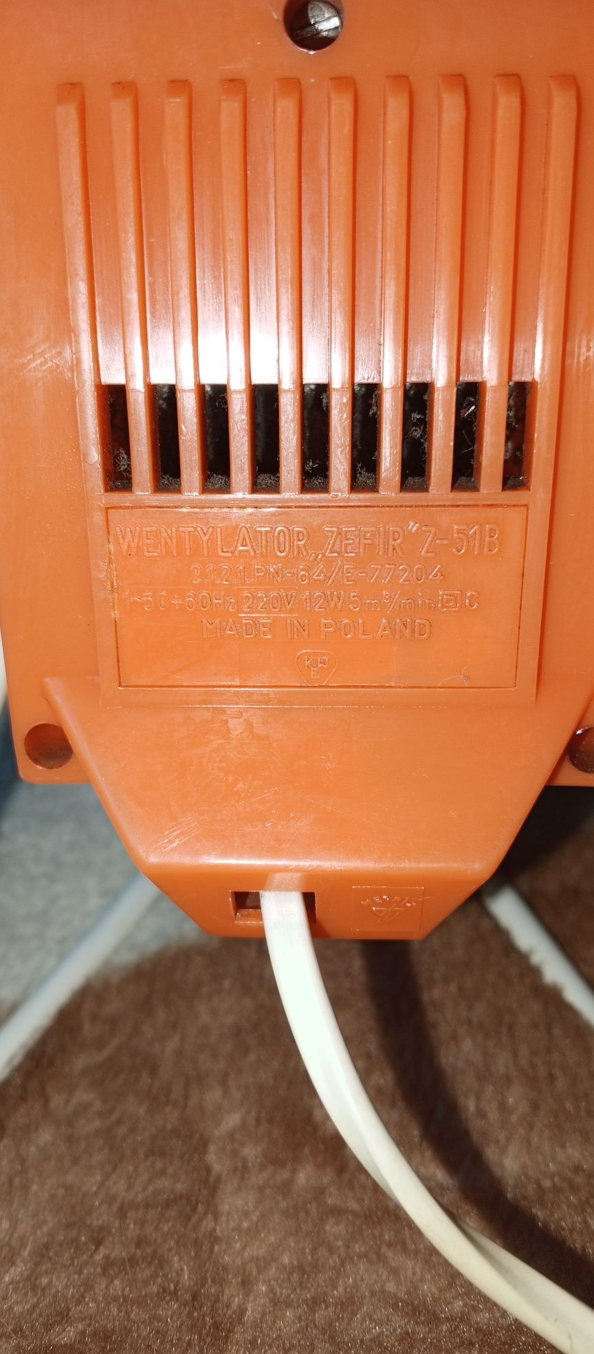 Wentylator predom Zefir Z-51B stan 9+/10