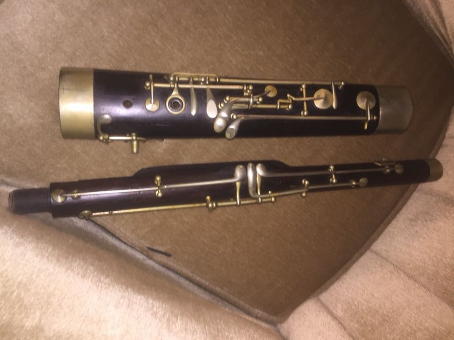 fagot antyk Joseph Higham Ltd. Manchester bassoon Adler