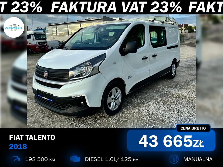 Fiat Talento  L2H1 2018