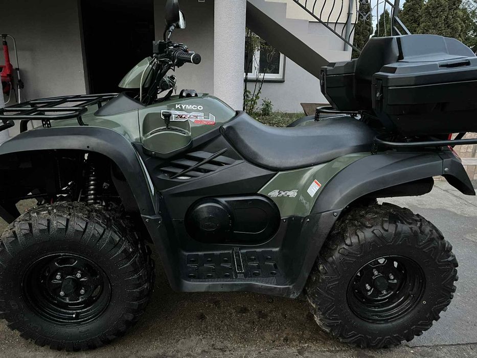 Kymco MXU 500 IRS – 2010r – 4x4, wyciągarka, halogeny, kufer, szyba, p