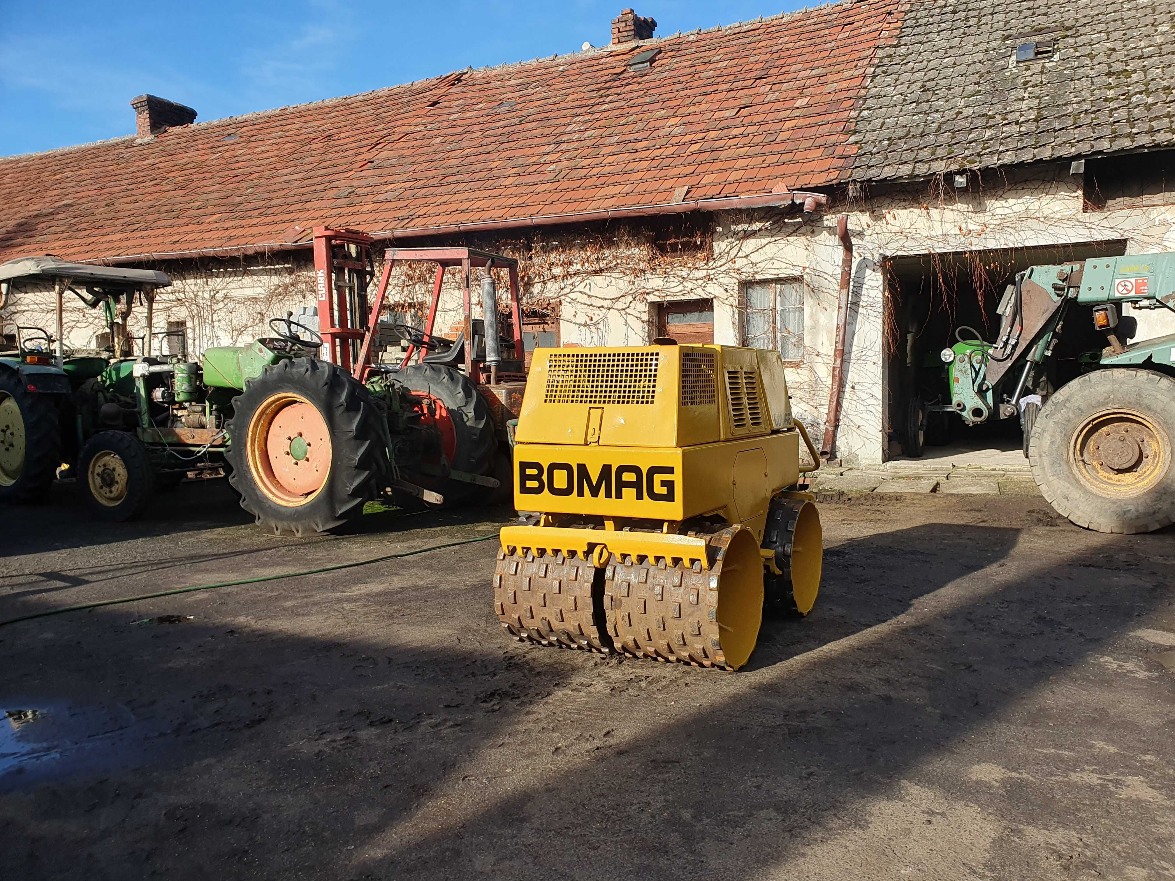 BOMAG BW 850 T Walec okołkowany z wibracją ubijak płyta zagęszczarka