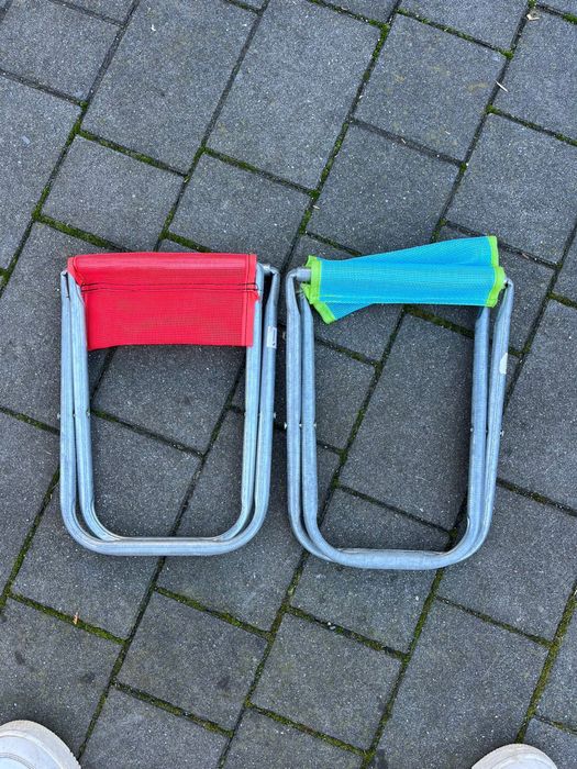 Stołki wędkarskie składane małe podręczne wędkarstwo