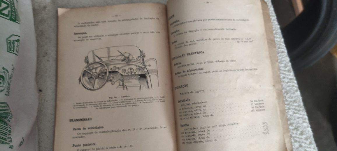 Fiat 508 manual de uso e manutenção