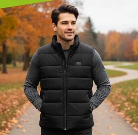Nowa, podgrzewana kamizelka, bezrękawnik, męski, damski, ciepły XL