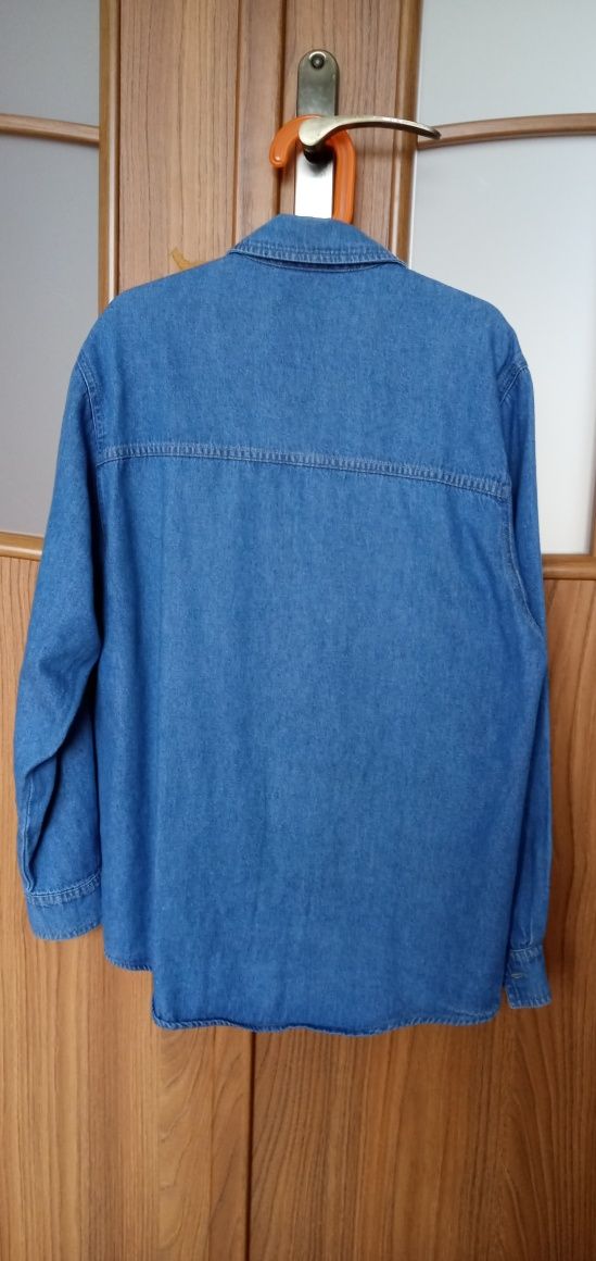 Koszula jeansowa młodzieżowa 152 cm