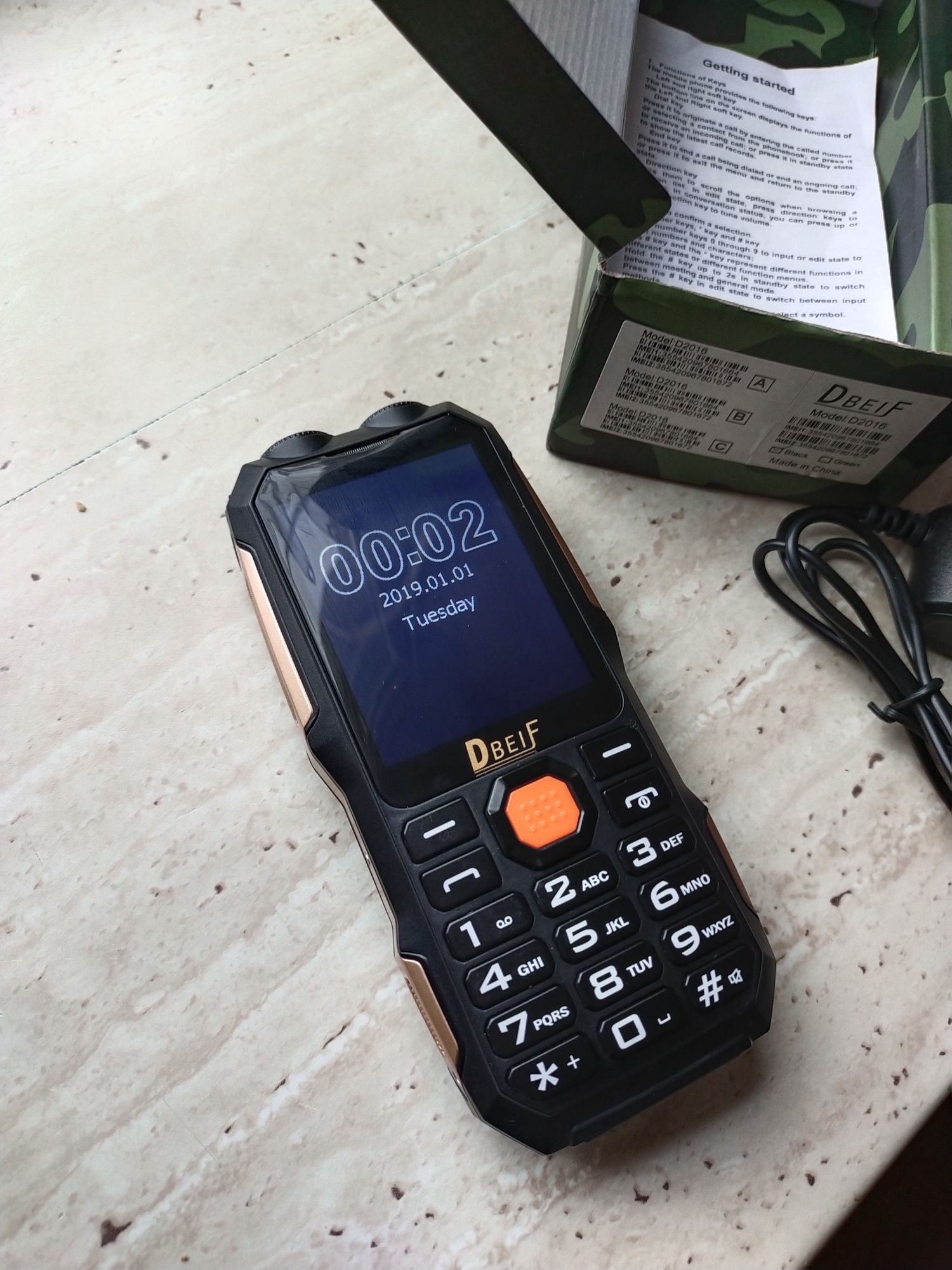 Nowy Telefon Dbeif dla seniora / budowę / Pancerny