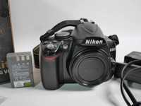 Дзеркальна камера Nikon D3000 Body+8Gb+коробка. Як новий. Пробіг 25341