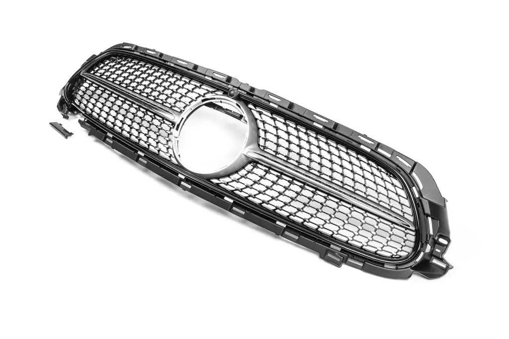 Передня решітка Diamond Silver Mercedes W213 AMG Line 2020+