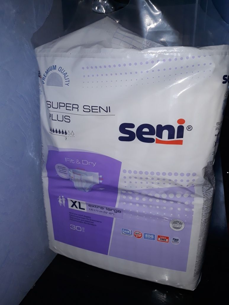20 Pieluch SUPER SENI PLUS
Rozmiar XL