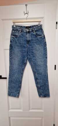 Marmurkowe jeansy boyfriend mom jeans Reserved r.40