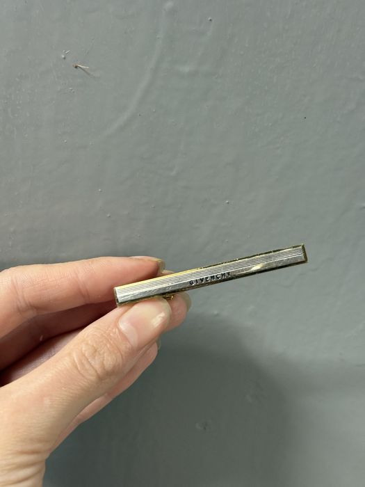 Givenchy вінтажний затискач для краватки зажим для галстука планка