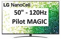 NOWY LG 50NANO863 120Hz NanoCell ze sztuczną inteligencją + MAGIC