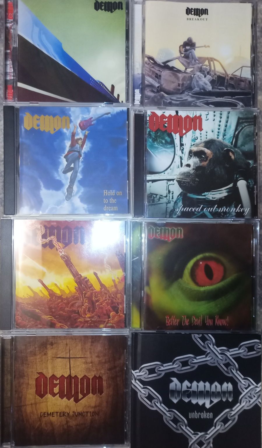 House of Lords.Demon.Asia.Boston.Kingdom come.Giuffria.Фірмові CD.