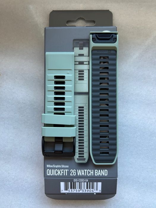 Garmin pasek silikonowy26mm quick fit oryginalny nowy willow