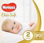 Підгузники Huggies Elite Soft 2 (залишок 25 шт.)