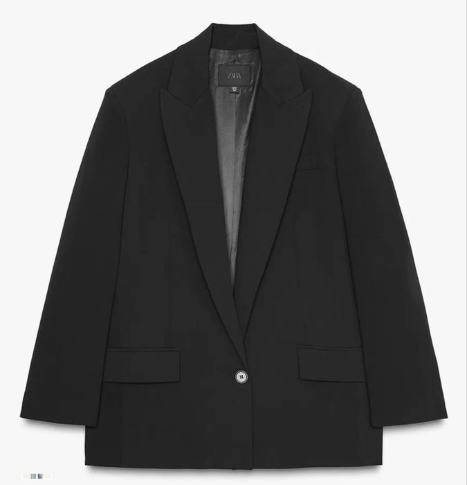 Класичний піджак, блейзер Зара, оверсайз.