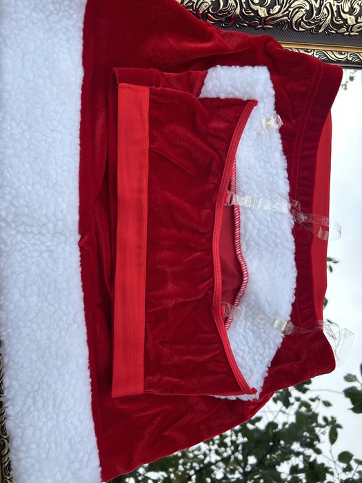 Новорічний костюм Санта + шапка, еротический новогодний санта, подарок