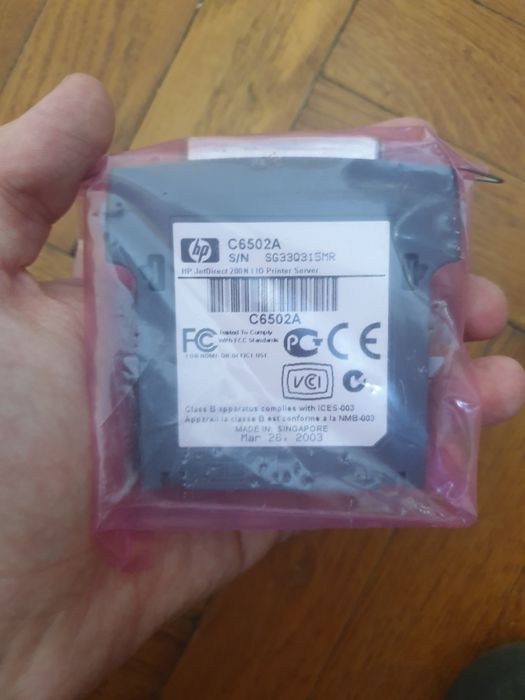 Паралельний Порт HP JetDirect 200N LIO, C6502A