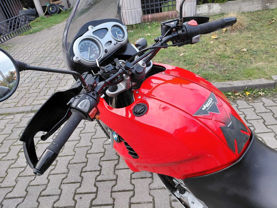 CZERWONE BMW f 650 GS 3xkufry rej PL