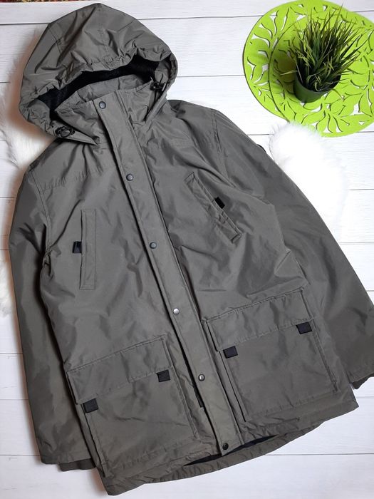 Куртка подовжена  чоловіча термокуртка непродувається і непромокає