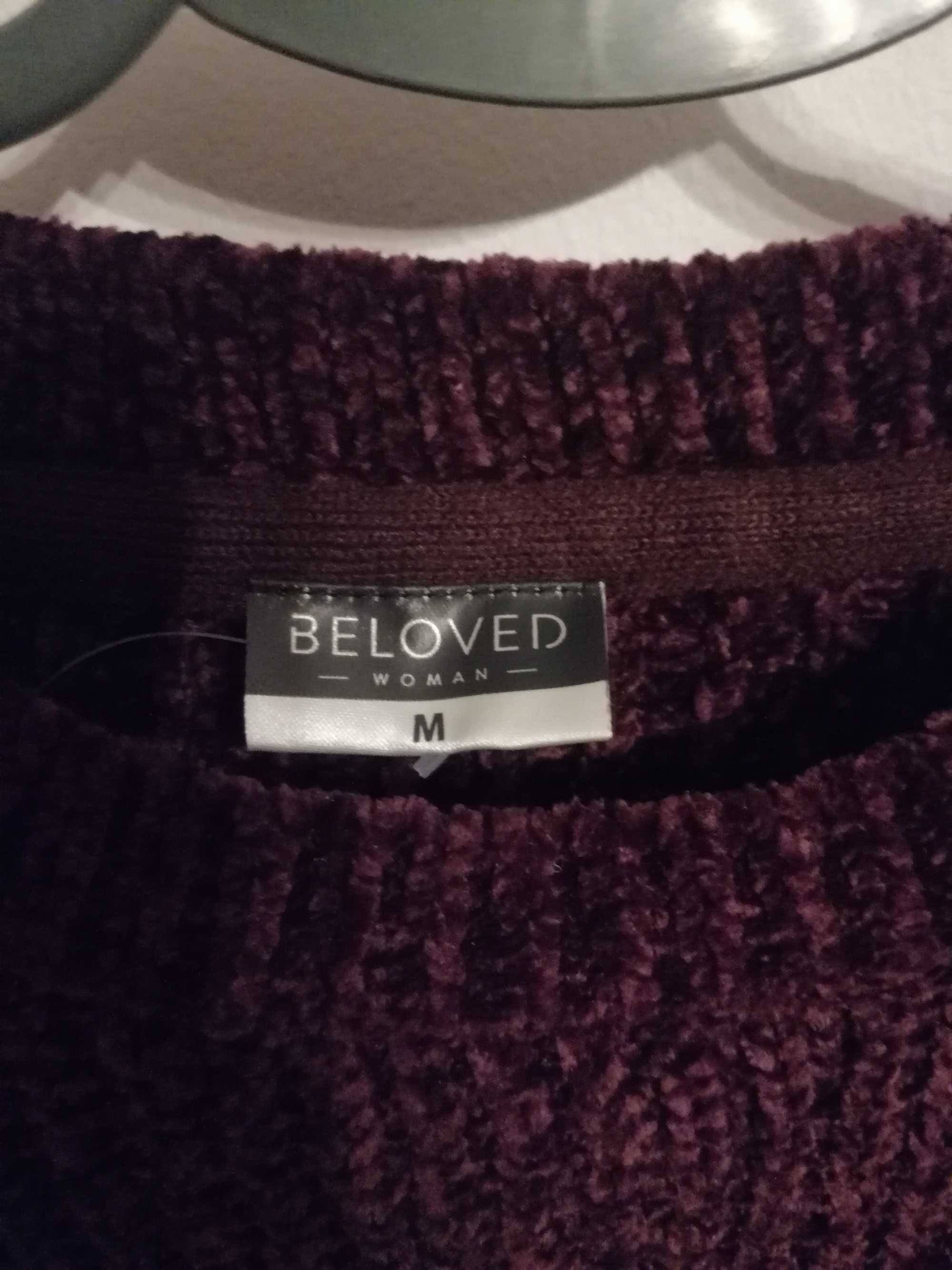 Sweter bordowy M Beloved