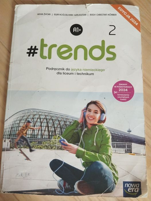 Trends 2 język niemiecki, plus ćwiczenia używane gratis