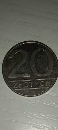 Moneta 20zł 1990