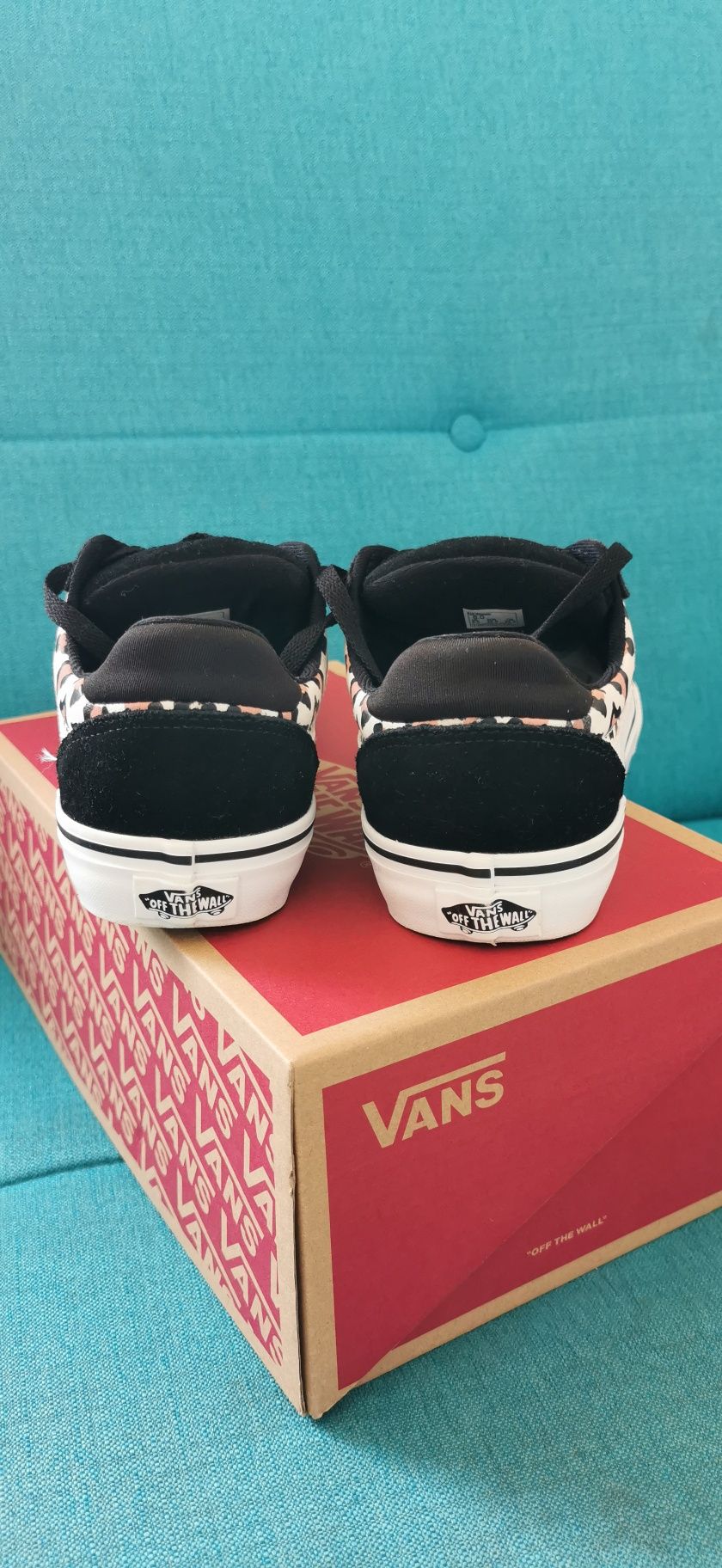 Vans Ward Deluxe Leopard 38.5 / 24.5cm NOWE