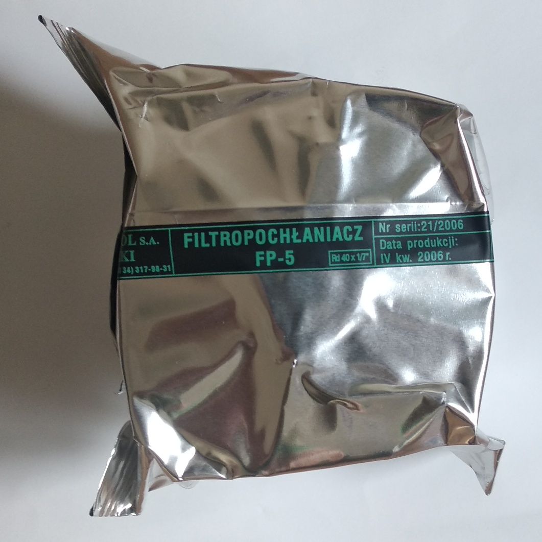 Filtropochłaniacz FP-5 filtr MP-5 do maski przeciwgazowej