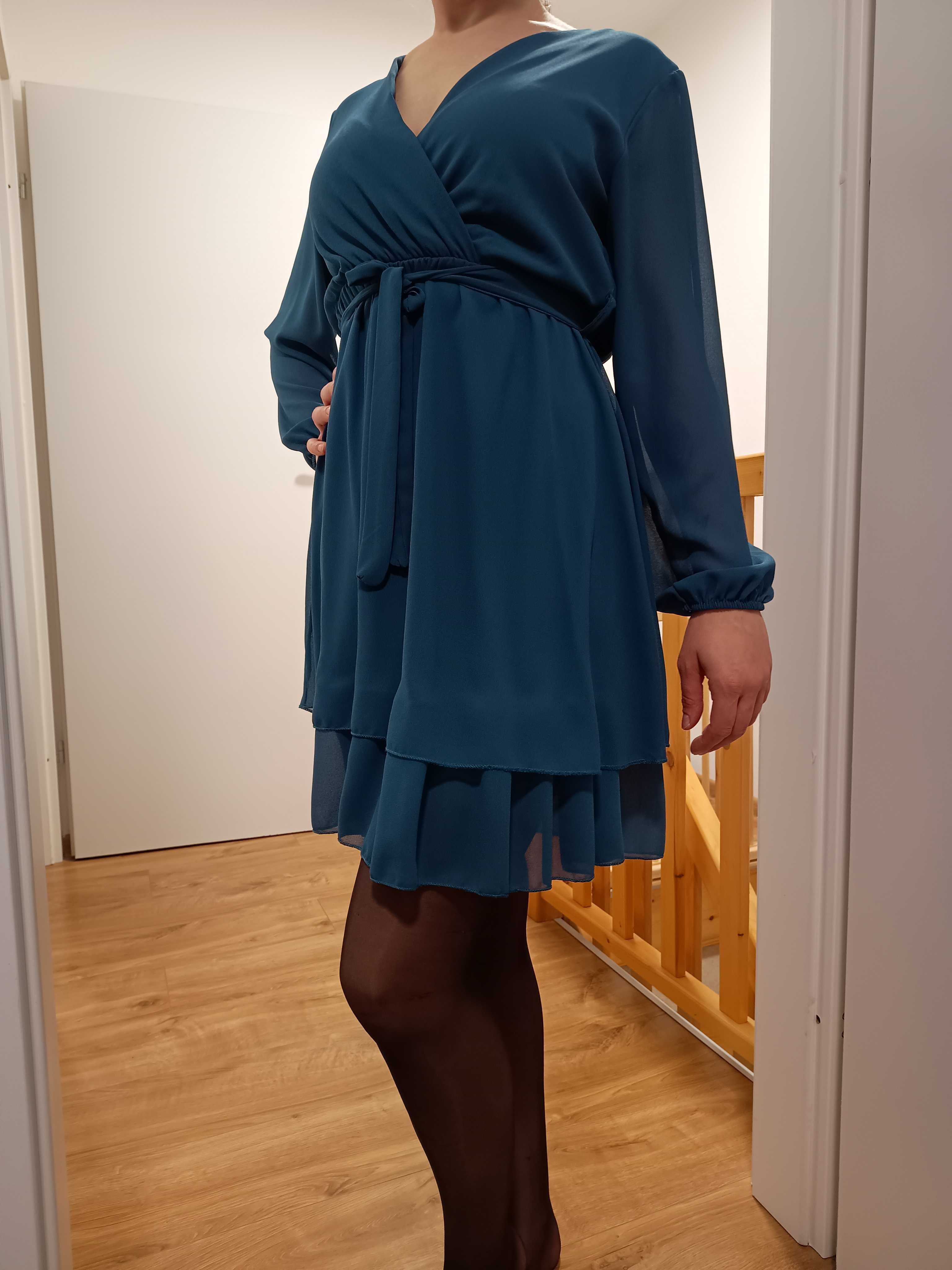 Sukienka okolicznościowa roczek chrzest