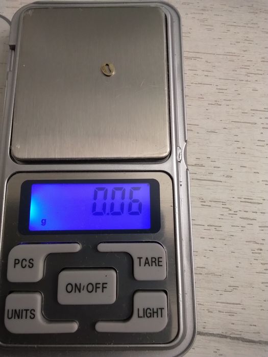 Кілечко з клеймом від золотого ланцюжка.( 585 * 0.06 грм. ).