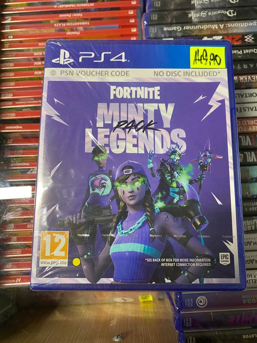 Fortnite Minty Legends Pack + 1000 V-Bucks [PS4] kod, NOWA