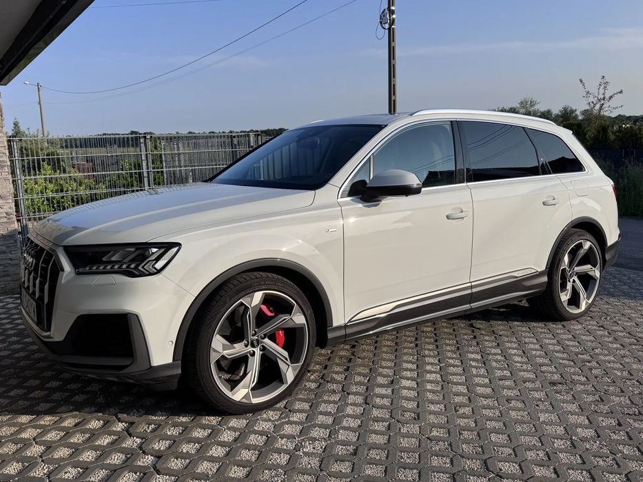 Audi Q7 Audi Q7 55 TFSI S-line-hybryda plug in, matrix, panorma, bose, 23%vat