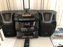 Музыкальный центр Panasonic CD stereo system SA-AK40  5 CD changerпр