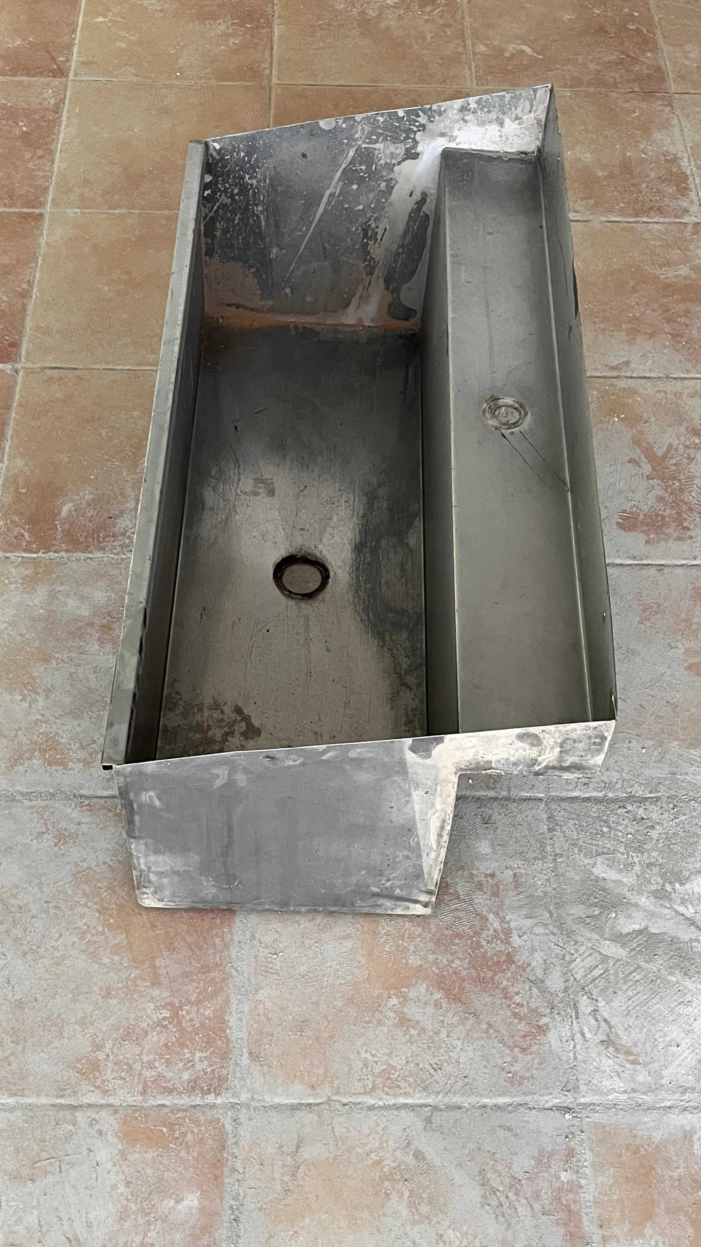 Lavatório Inox 90x44cm