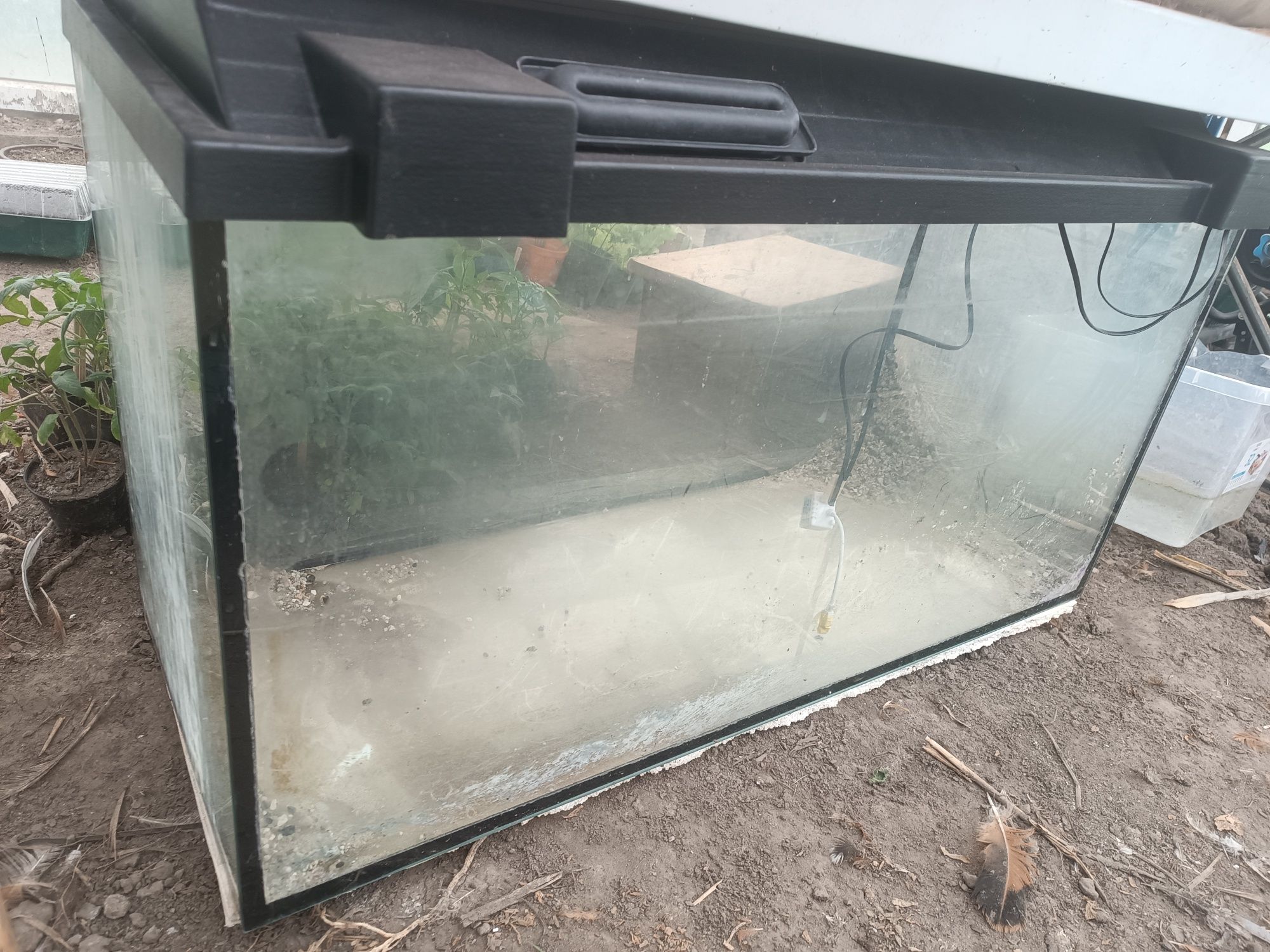 Akwarium 200l z zestawem osprzetu