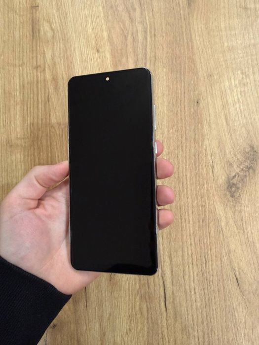 Дисплей Samsung Galaxy S20 Ultra silver з рамкою і сенсором у зборі