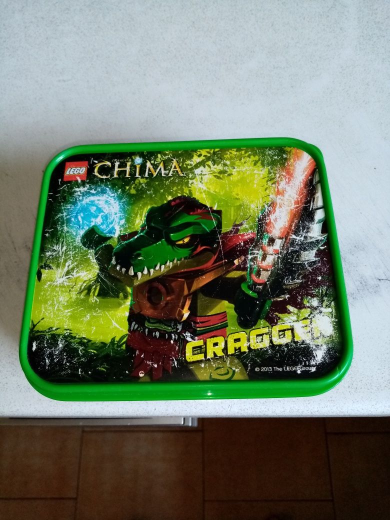 Sprzedam Lunch Box pojemnik na śniadanie. LEGO CHIMA CRAGGEN.