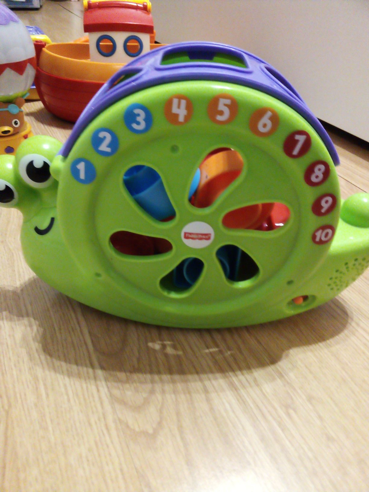 Ślimaczek, sorter Fisher Price