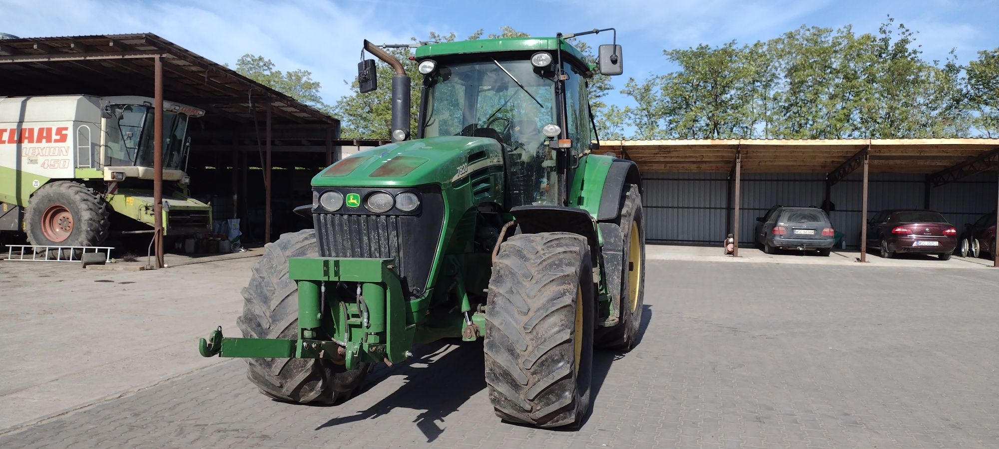 Sprzedam John Deere 7820 pneumatyka