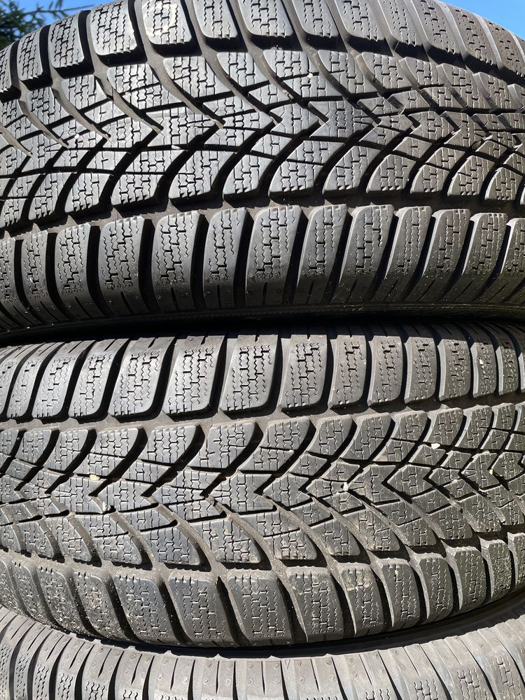 Koła 16 OEM Audi VW Skoda Seat 205/55r16 91H A0 opony Dunlop jak nowe