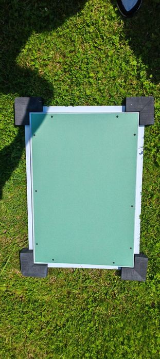 NOWA rewizja Panel rewizyjny z aluminiową ramą i płytą z gipsu, 400x60