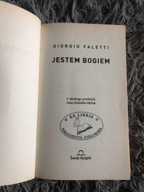 "Jestem Bogiem"/Giorgio Faletti