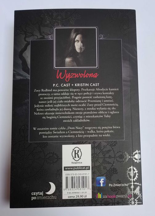 P.C. Cast, Kristin Cast - Wyzwolona (Dom Nocy. Tom 12)