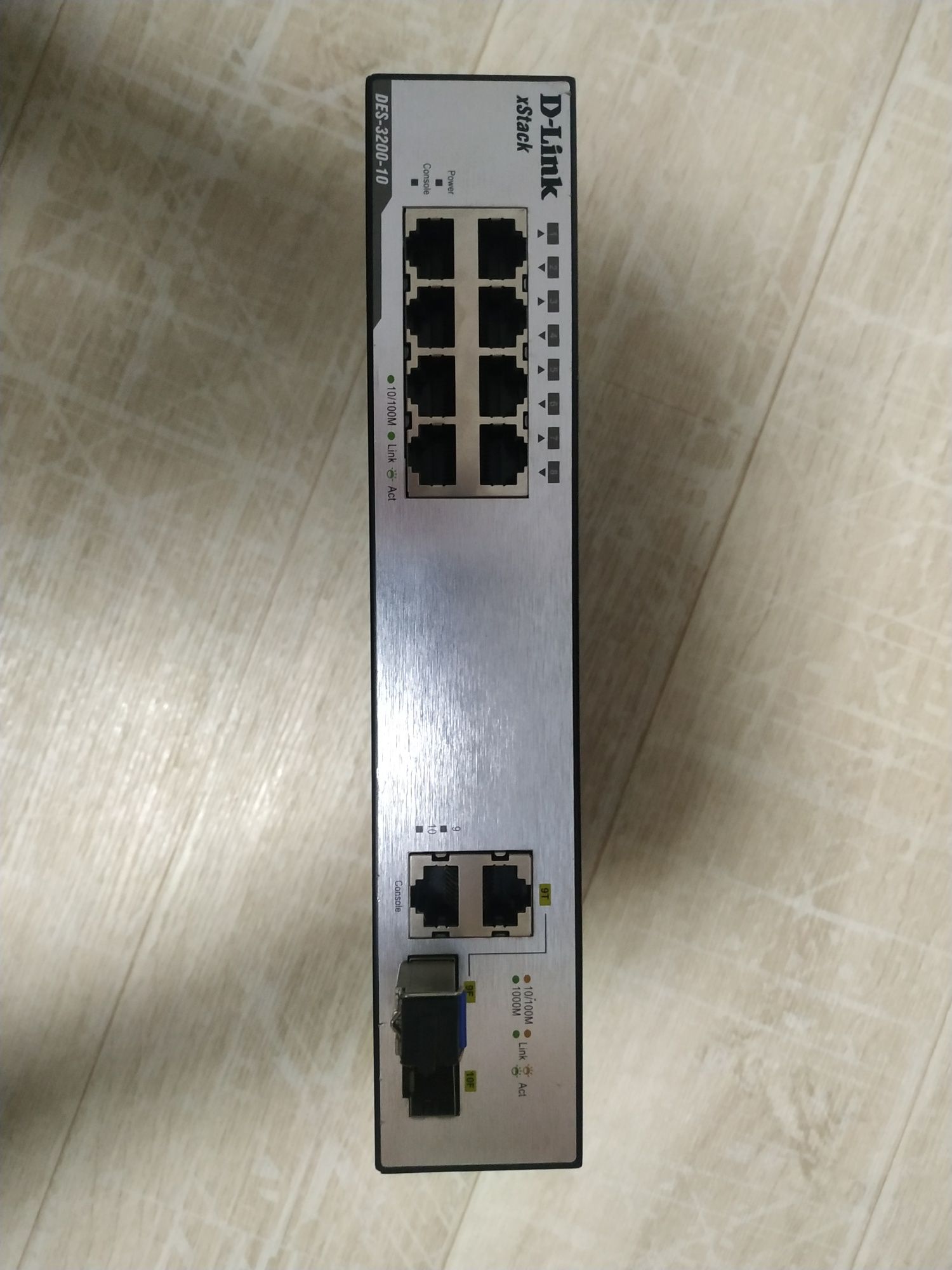 коммутатор Dlink des 3200 10 a1