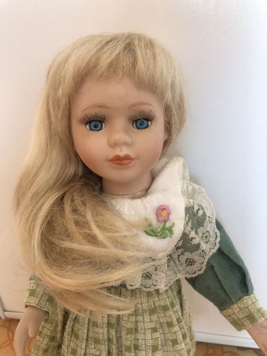 Lalka porcelanowa 40 cm